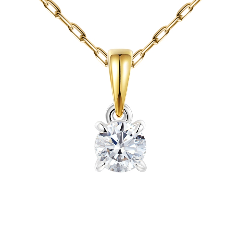 Zawieszka z diamentem laboratoryjnym - zdjęcie: 1