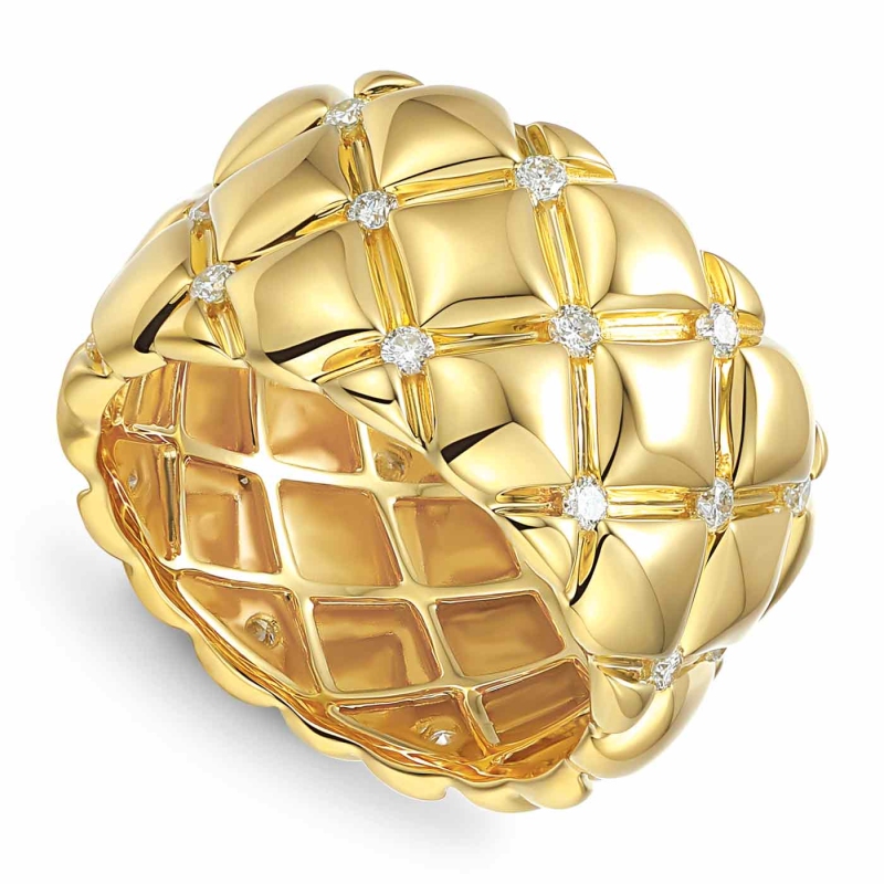 Pierścionek z diamentami (R94448 Y): 15 - zdjęcie: 1