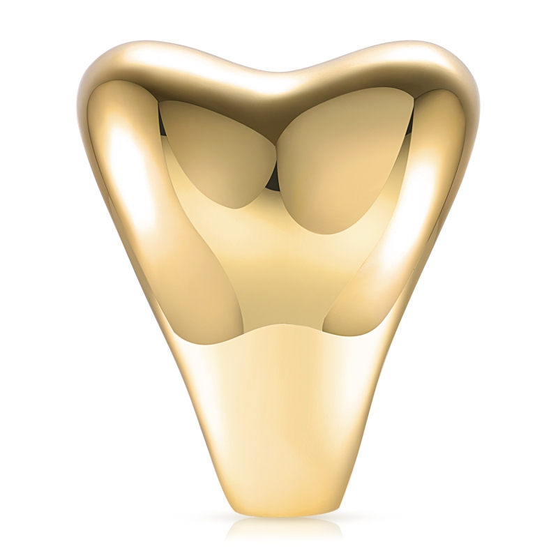 Pierścionek srebrny pozłacany (R100861 Y 925) : 17 - zdjęcie: 4