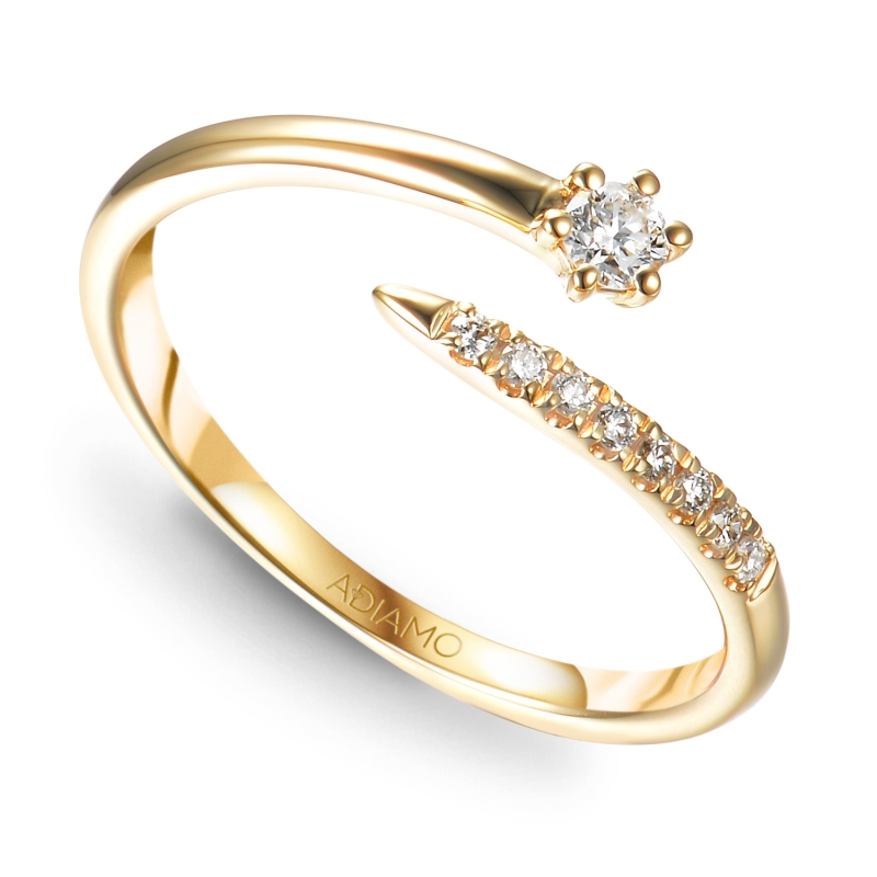 Pierścionek z diamentami: 15 - zdjęcie: 2