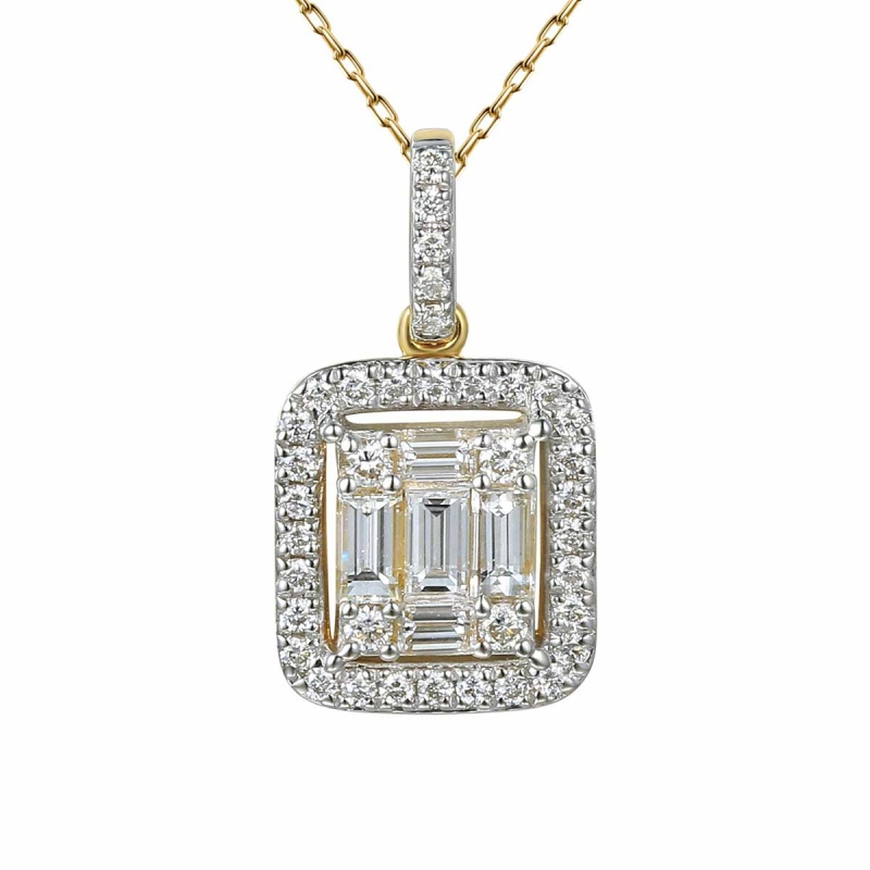 Zawieszka z diamentami (P52657 Y) - zdjęcie: 1