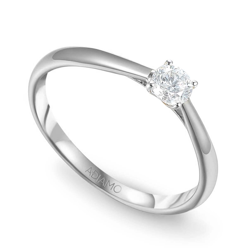 Pierścionek z diamentem (R43029 W 0,21ct): 13 - zdjęcie: 1