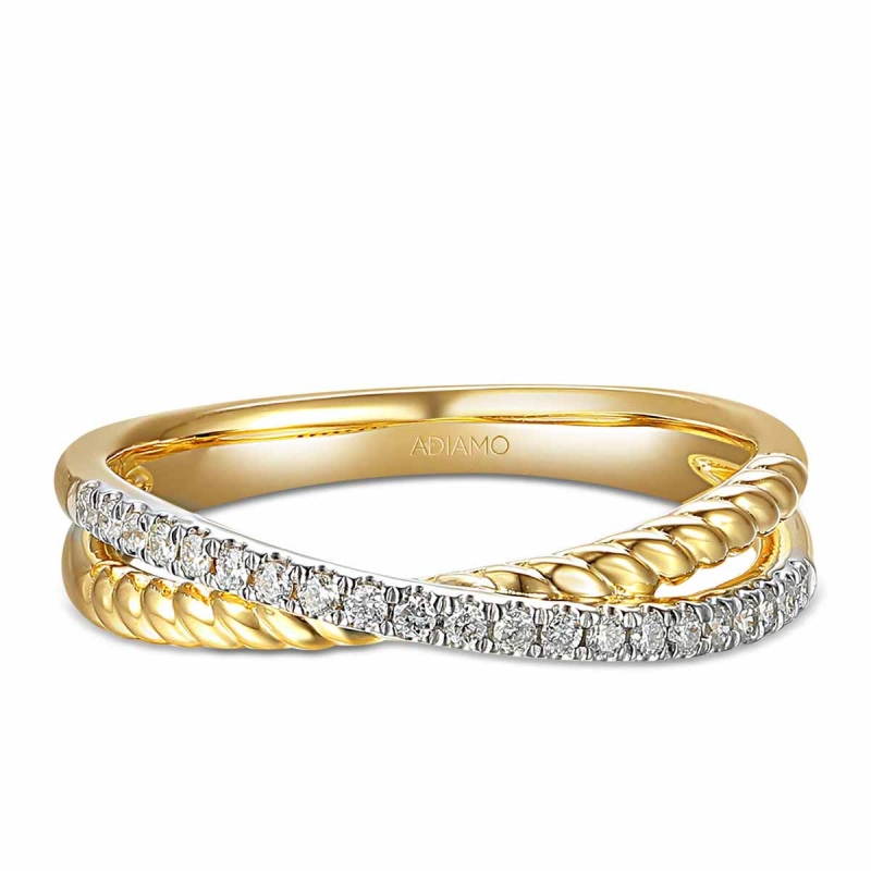 Pierścionek z diamentami (R86351 Y): 10 - zdjęcie: 2