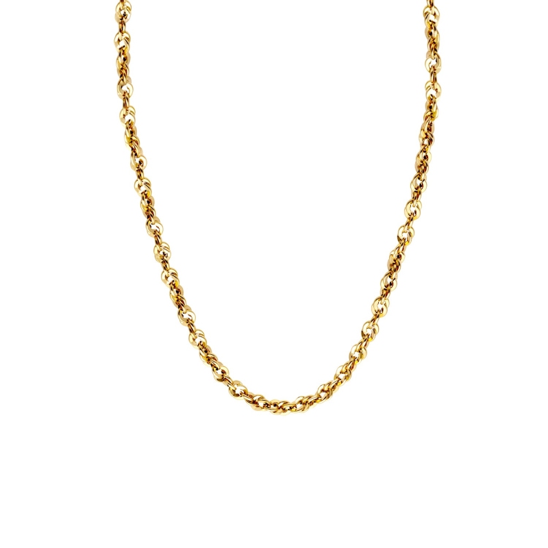Łańcuszek złoty, splot irydia, 50 cm - 2,53 g (N10236 Y) - zdjęcie: 1