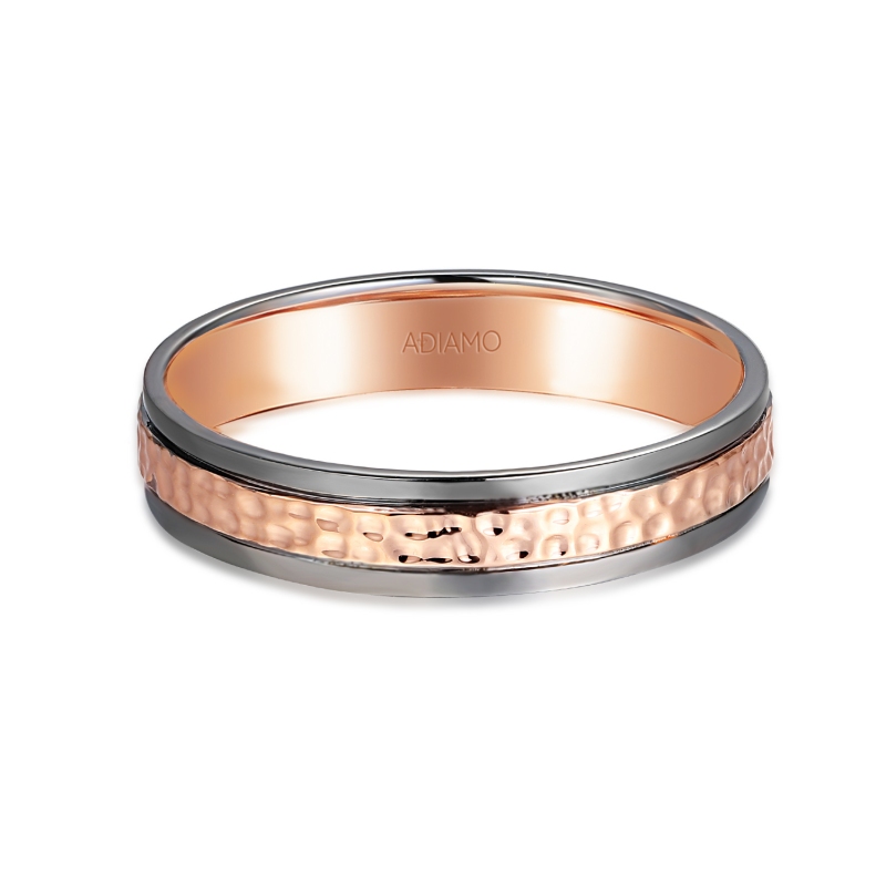 Obrączka różowe złoto, 4 mm. (O-R99897 R): 18 - zdjęcie: 2