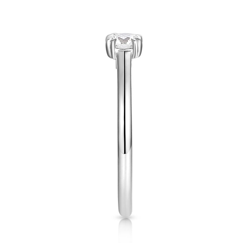 Pierścionek z diamentem laboratoryjnym (R99994 W LGD 0,53ct): 13 - zdjęcie: 3