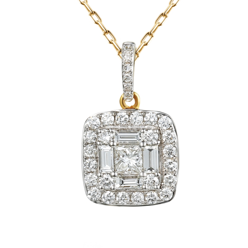 Zawieszka z diamentami (P52658 Y) - zdjęcie: 1