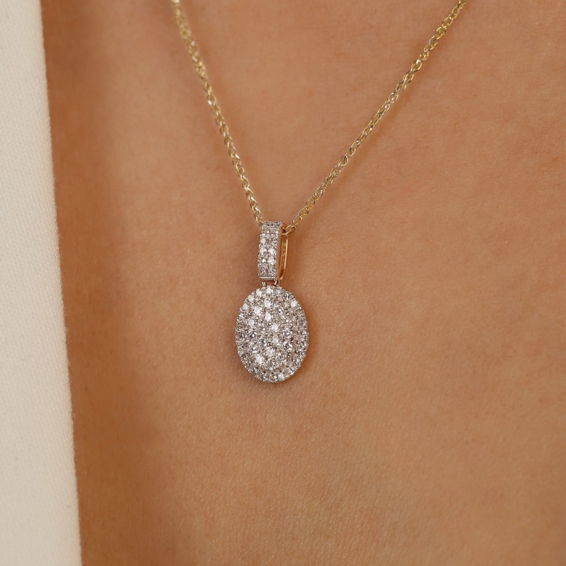 Zawieszka z diamentami (P100132 Y) - zdjęcie: 3