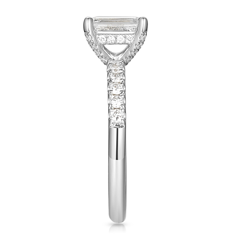 Pierścionek z diamentem laboratoryjnym (R100451 W LGD 1,04ct): 13 - zdjęcie: 4