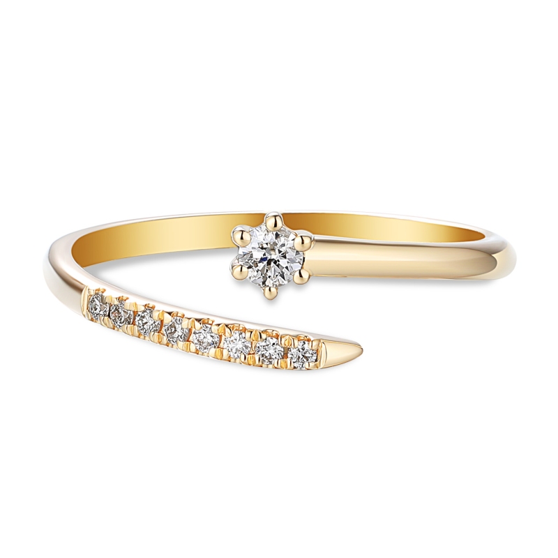 Pierścionek z diamentami: 15 - zdjęcie: 1