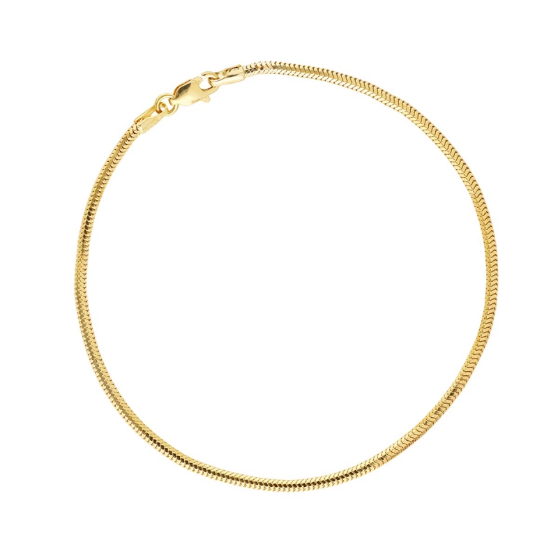 Bransoletka złota splot snake (B0011 Y) - zdjęcie: 1