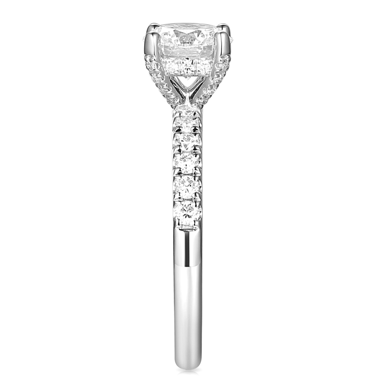 Pierścionek z diamentem laboratoryjnym (R100453 W LGD 1,01ct): 13 - zdjęcie: 4