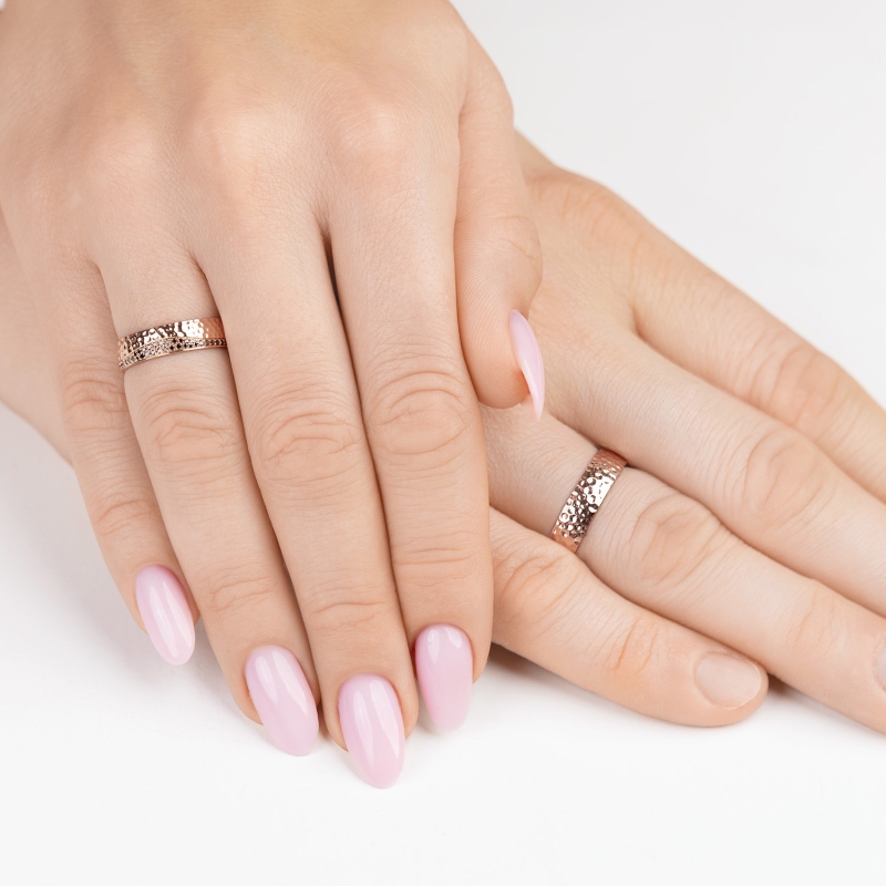 Obrączka z czarnymi diamentami, 5 mm (O-R99874 R BD): 14 - zdjęcie: 2