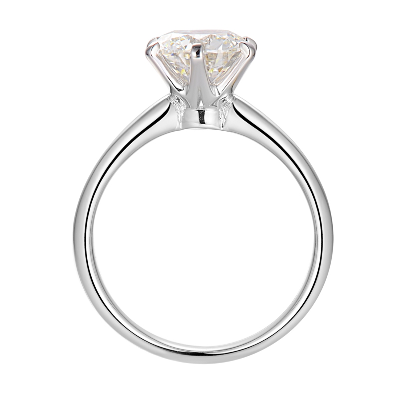 Pierścionek z diamentem laboratoryjnym (R58829 2,00ct W LGD) - zdjęcie: 4