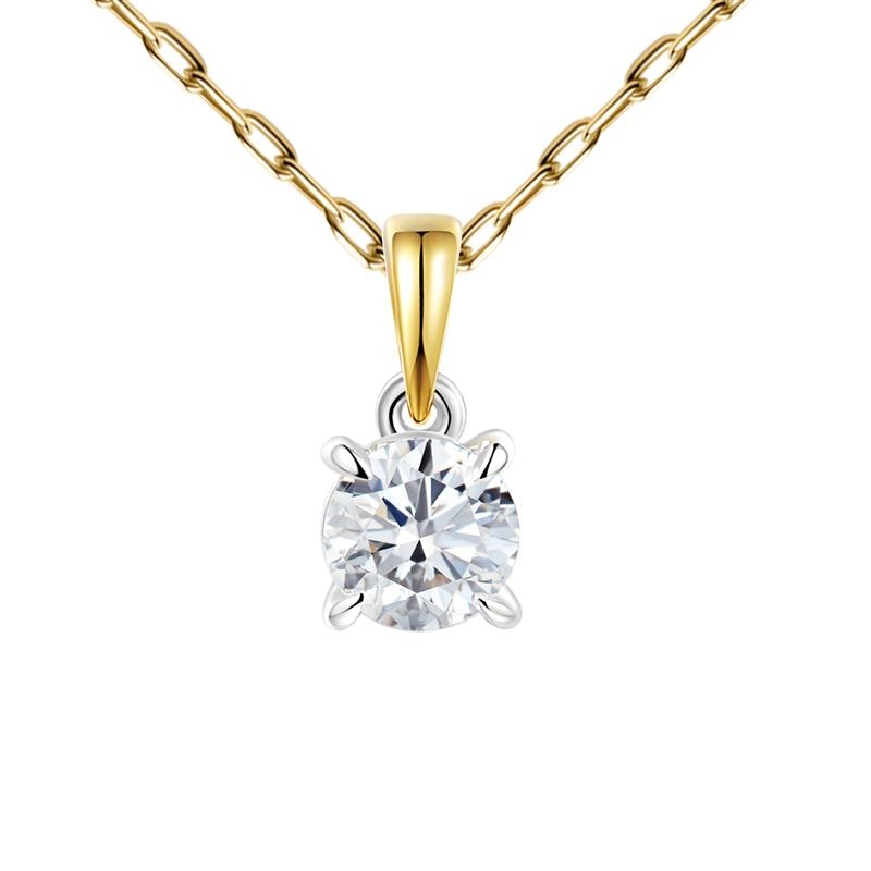 Zawieszka z diamentem laboratoryjnym - zdjęcie: 1