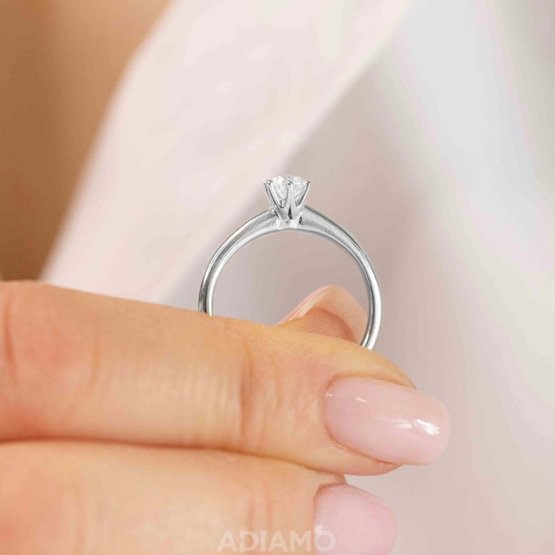 Pierścionek z diamentem (R58829 W 0,40ct): 13 - zdjęcie: 2