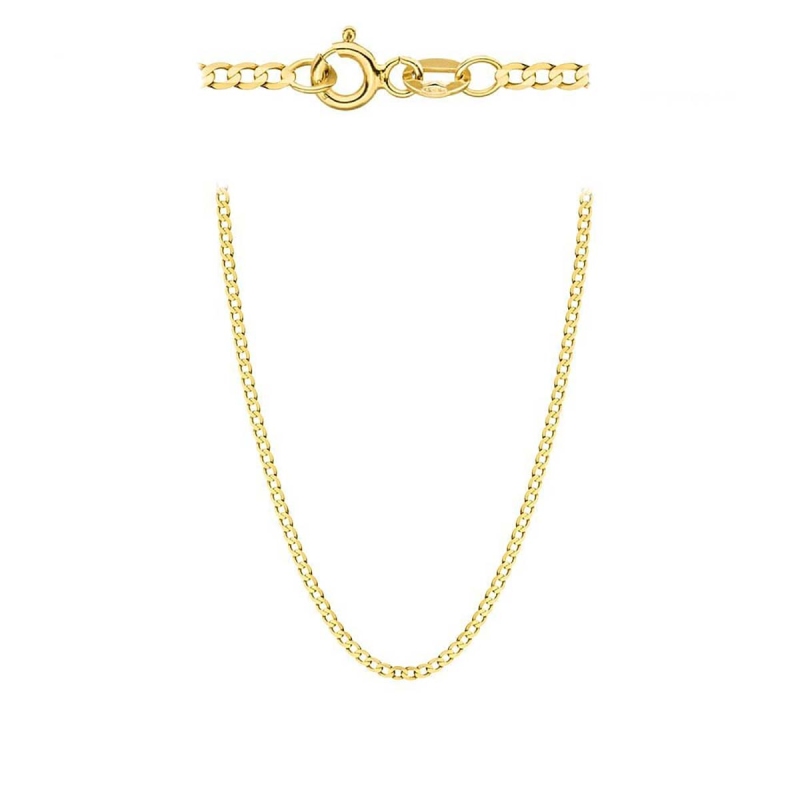 Łańcuszek splot pancerka 50cm (N35 Y) - zdjęcie: 1