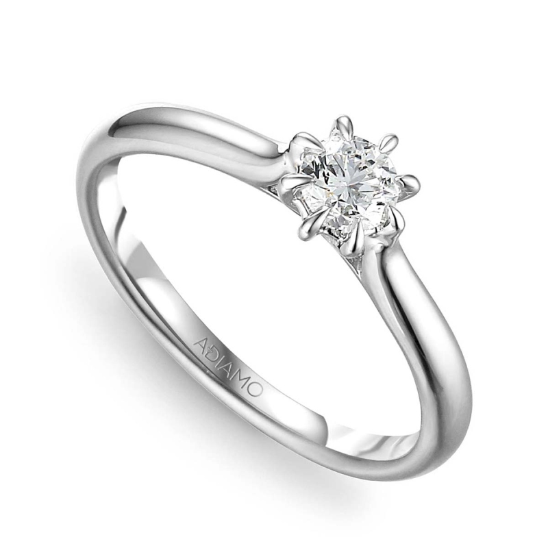 Pierścionek z diamentem (R58835 W 0,33ct): 7 - zdjęcie: 1