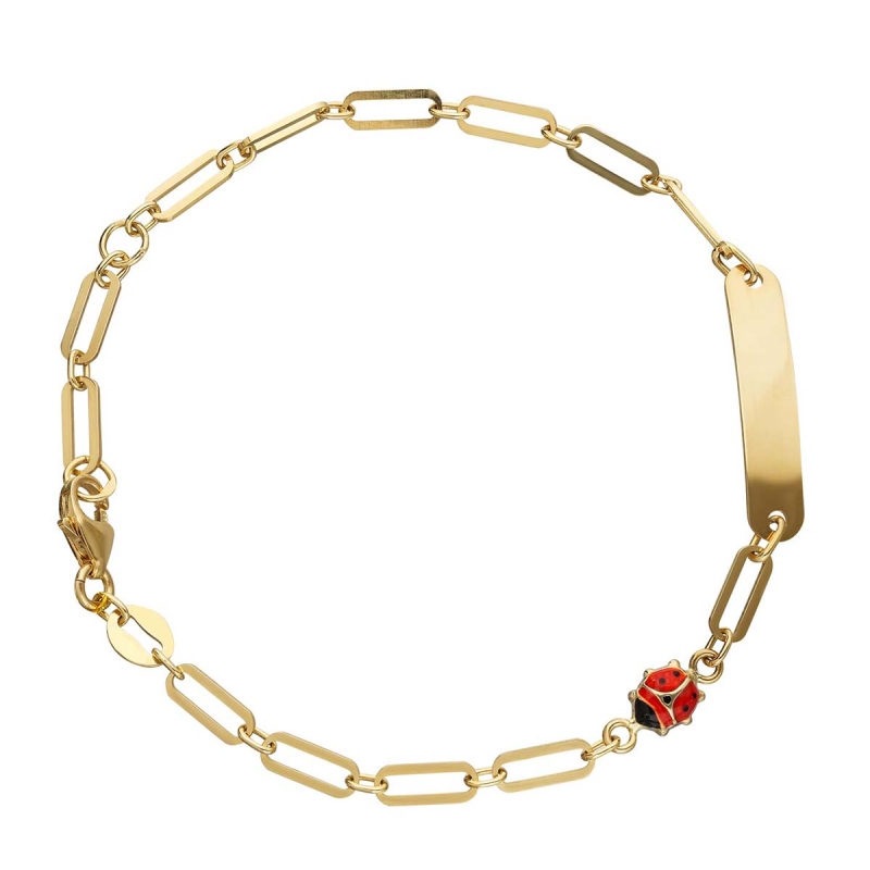 Bransoletka złota biedronka - zdjęcie: 1