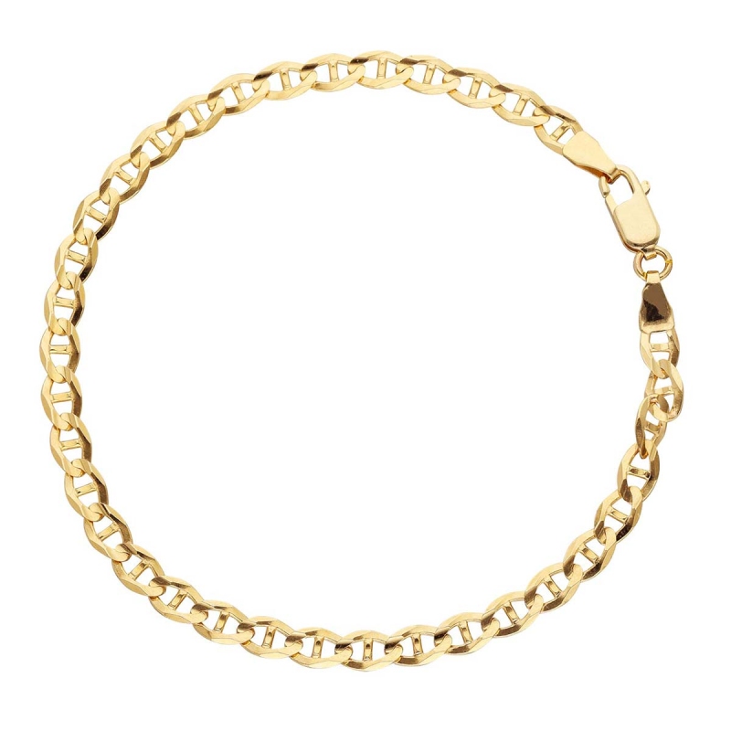 Bransoletka złota męska splot gucci - zdjęcie: 1