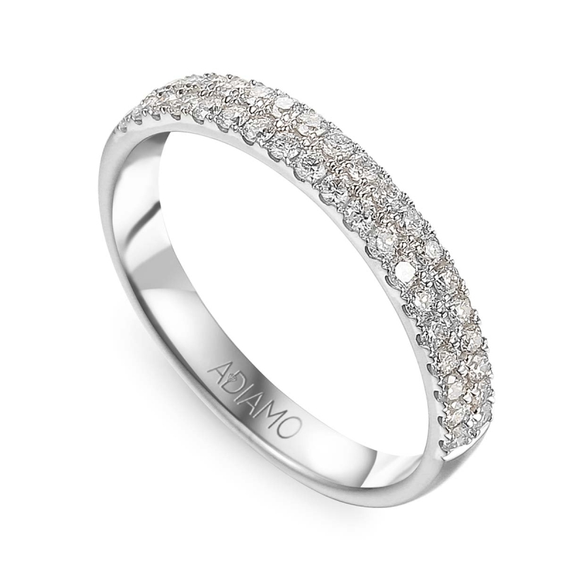 Pierścionek z diamentami (R62426 W): 13 - zdjęcie: 1