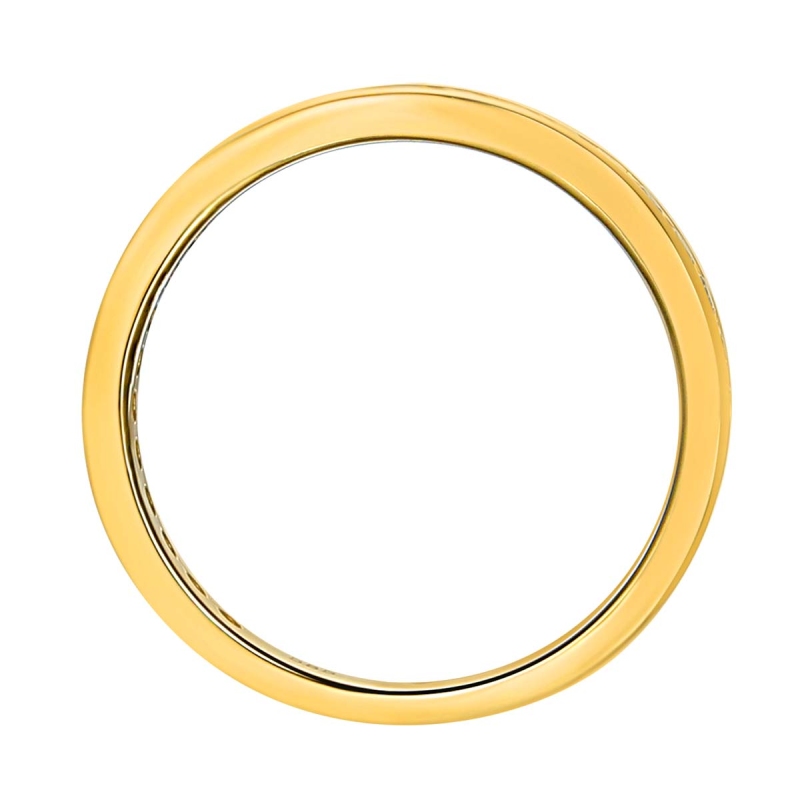 Obrączka z diamentami, 2,9 mm (R37254 Y): 10 - zdjęcie: 4