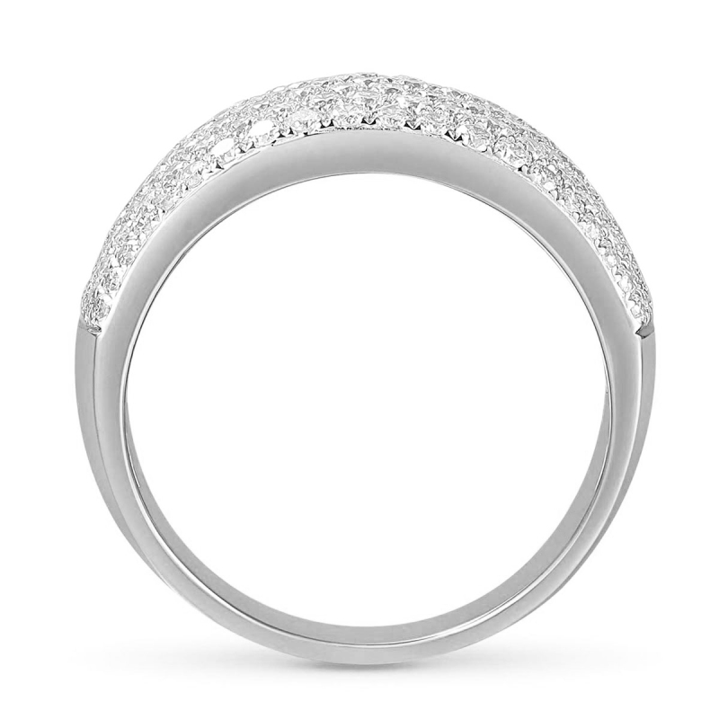 Pierścionek z diamentami (R46165 W): 8 - zdjęcie: 4