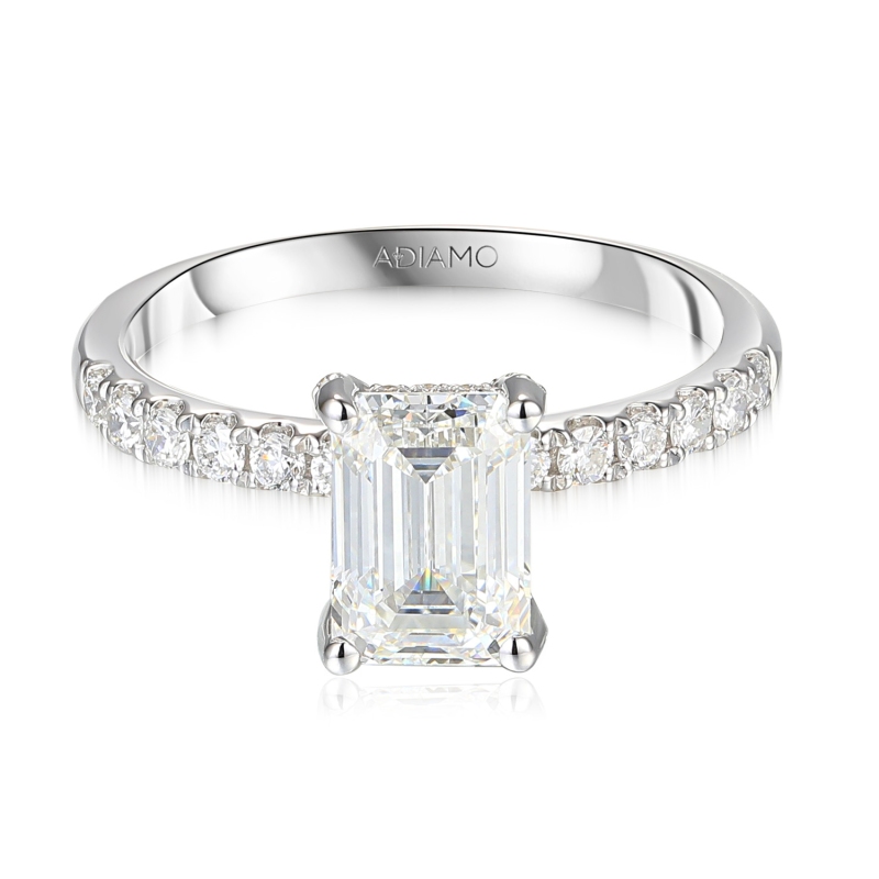 Pierścionek z diamentem laboratoryjnym (R100451 W LGD 2,04ct): 15 - zdjęcie: 3