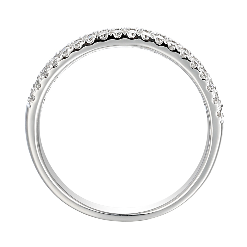 Pierścionek z diamentami (R62426 W): 13 - zdjęcie: 4