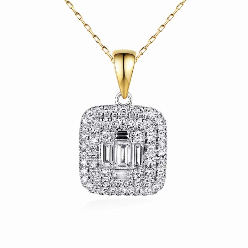 Zawieszka z diamentami (P59279 YW) - zdjęcie: 1