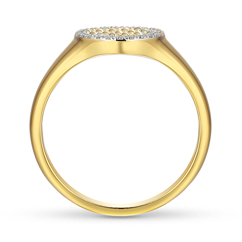 Pierścionek z diamentami (R46876 Y): 10 - zdjęcie: 2