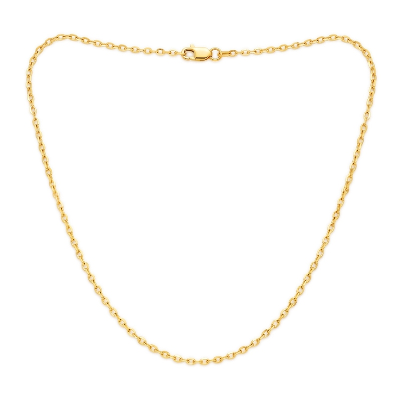 Łańcuszek złoty, splot rolo, 45 cm - 3,48 g (N00711 Y) - zdjęcie: 4