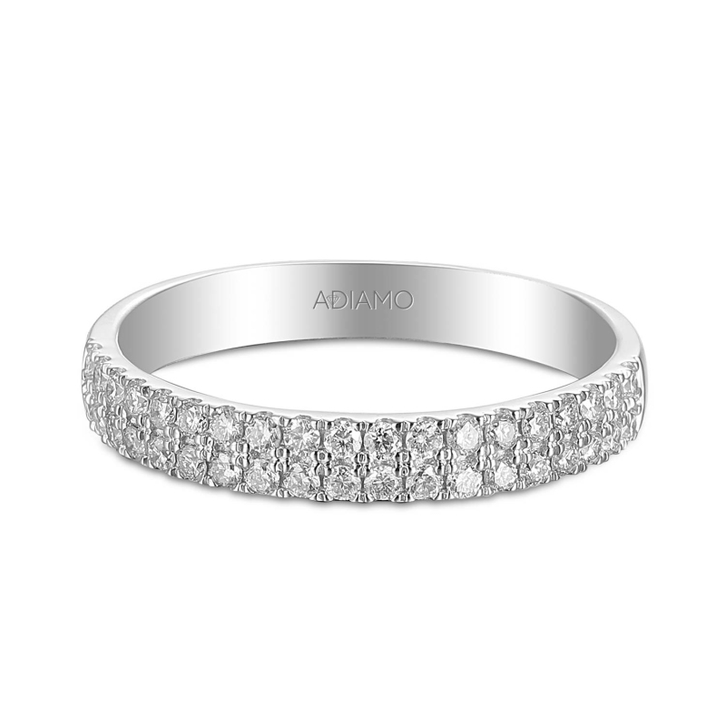 Pierścionek z diamentami (R62426 W): 13 - zdjęcie: 3