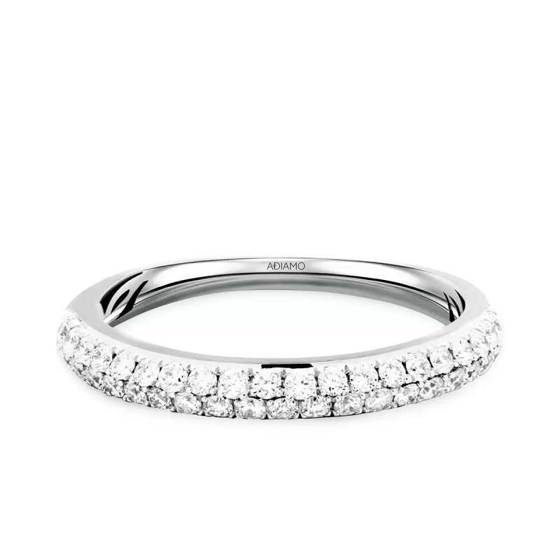 Obrączka ślubna z diamentami 2,7 mm (O-R36080 W): 10 - zdjęcie: 1