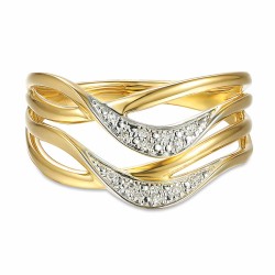 Pierścionek z diamentami (R93411 Y): 18 - zdjęcie: 3