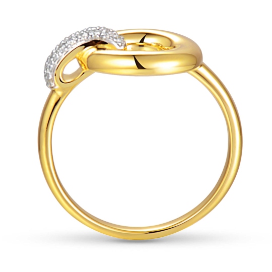 Pierścionek z diamentami (R93441 Y): 8