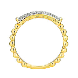 Pierścionek z diamentami (R94536 Y): 10 - zdjęcie: 3