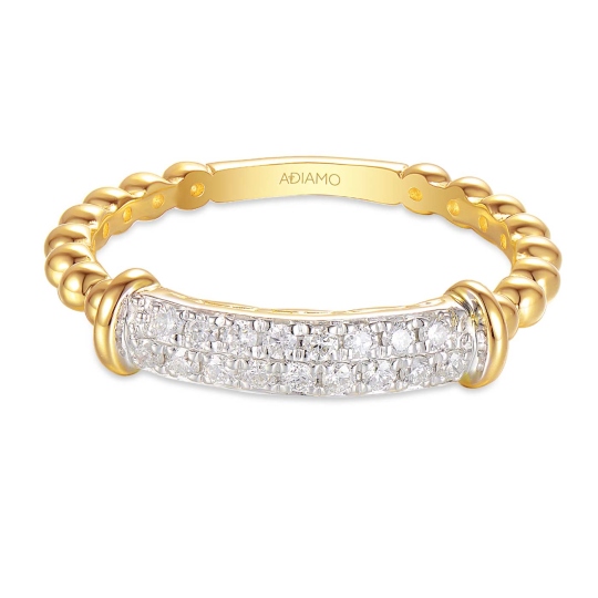 Pierścionek z diamentami (R94536 Y): 14