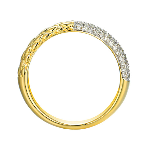 Pierścionek z diamentami (R94449 Y)