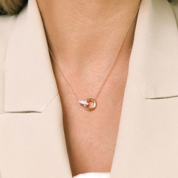 Naszyjnik z diamentami (N11450 Y) - zdjęcie: 3