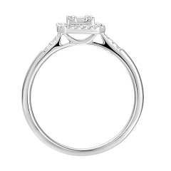 Pierścionek z diamentami (R93399 W)