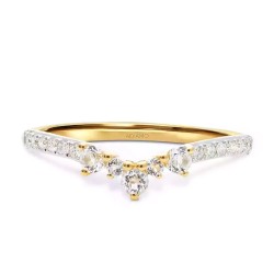 Pierścionek z diamentami (R82010 Y): 19 - zdjęcie: 2