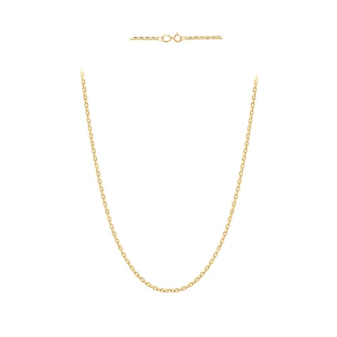 Łańcuszek z żółtego złota - splot rolo - 45 cm - 2,34 g (N77774+Y+234)