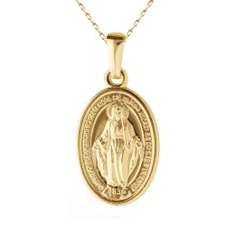 Cudowny medalik złoty (P5 D Y) - zdjęcie: 2