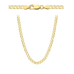 Łańcuszek złoty splot pancerka 50 cm 4,47g (N53250 Y)