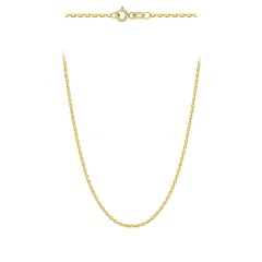 Łańcuszek złoty splot rolo 50cm