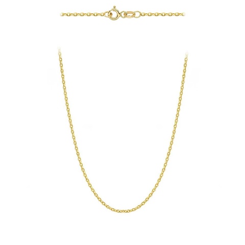 Łańcuszek złoty splot rolo 50cm