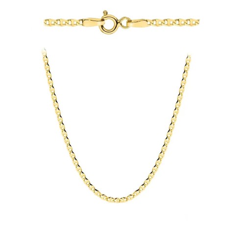 Łańcuszek z żółtego złota - splot gucci - 55 cm - 3,32 g (N88878 Y)