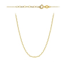 Łańcuszek złoty - ankier 45cm (N546 Y)