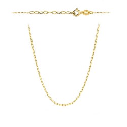 Łańcuszek złoty - ankier 45cm (N546 Y) - zdjęcie: 2